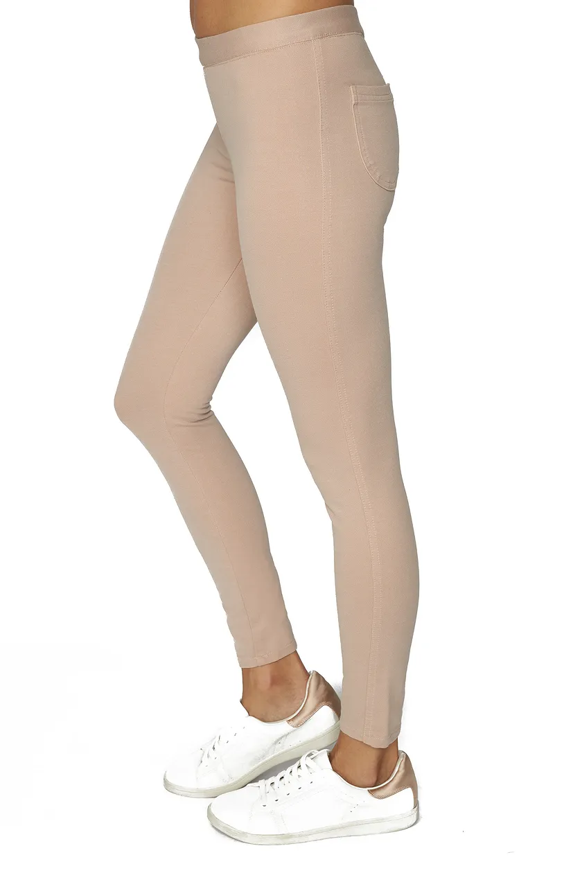 Hanka Beige legwear bundle Model 1