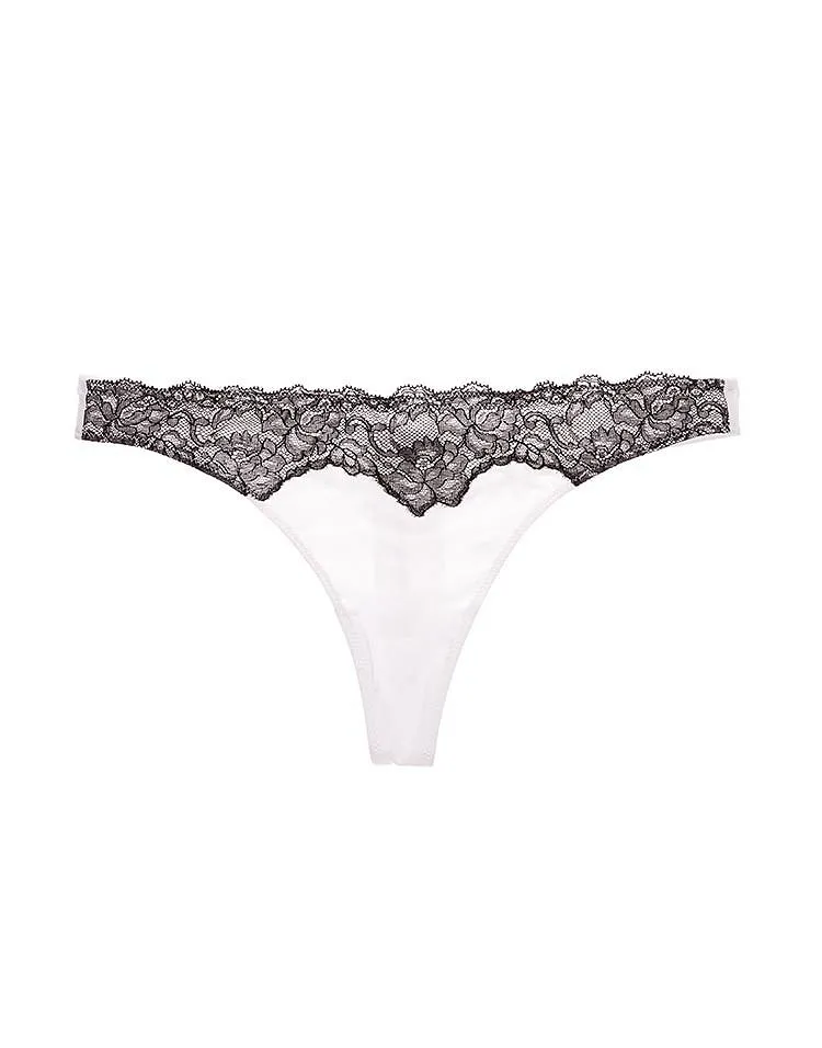 Vesta Thong White panty bundle Model 1