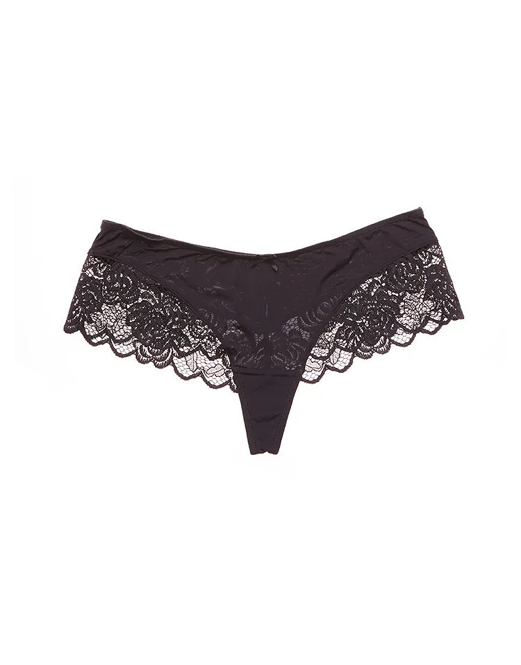 Penny Hipster Black panty bundle Model 1