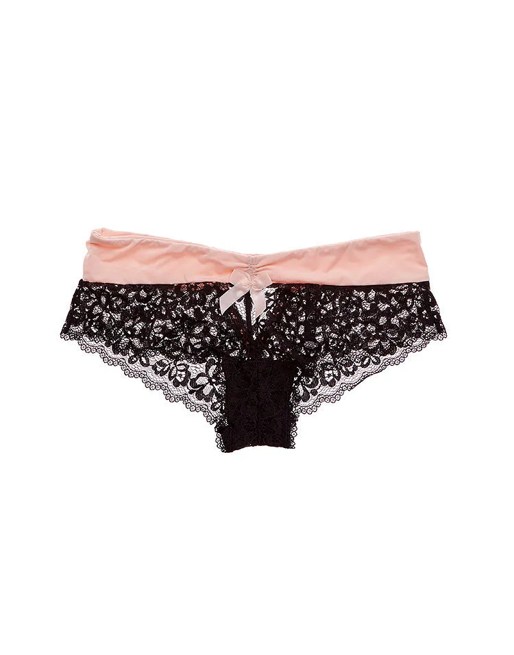 Aimelee Hipster Medium Beige panty bundle Model 1