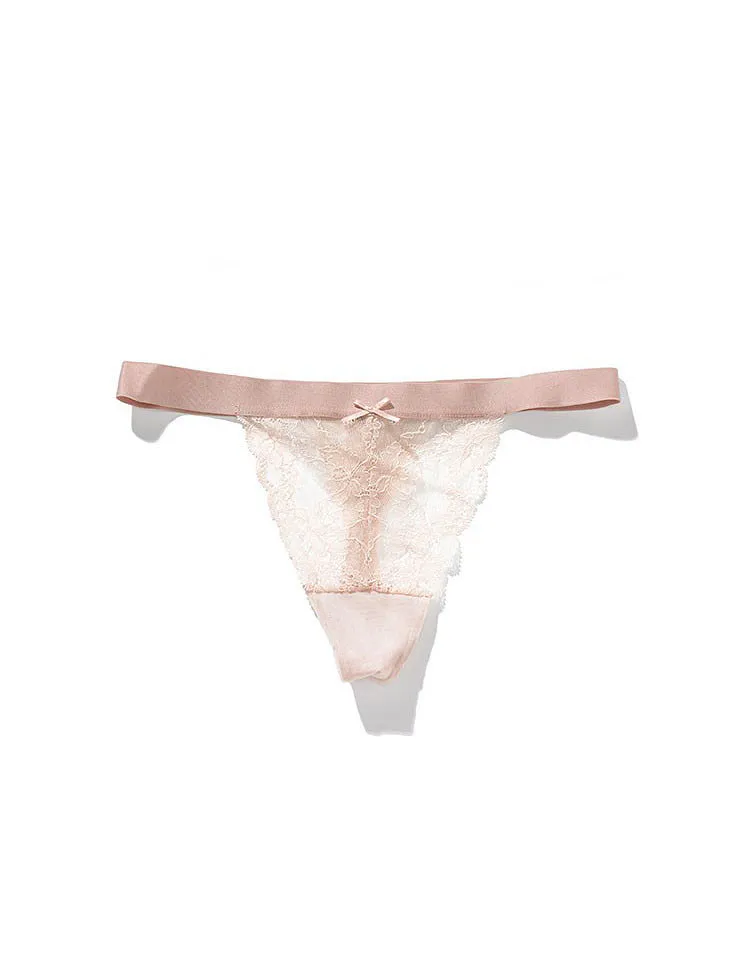 Shana Thong Light Beige panty bundle Model 1