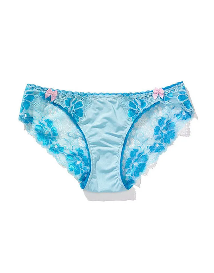 Patriece Bikini Medium Blue panty bundle Model 1