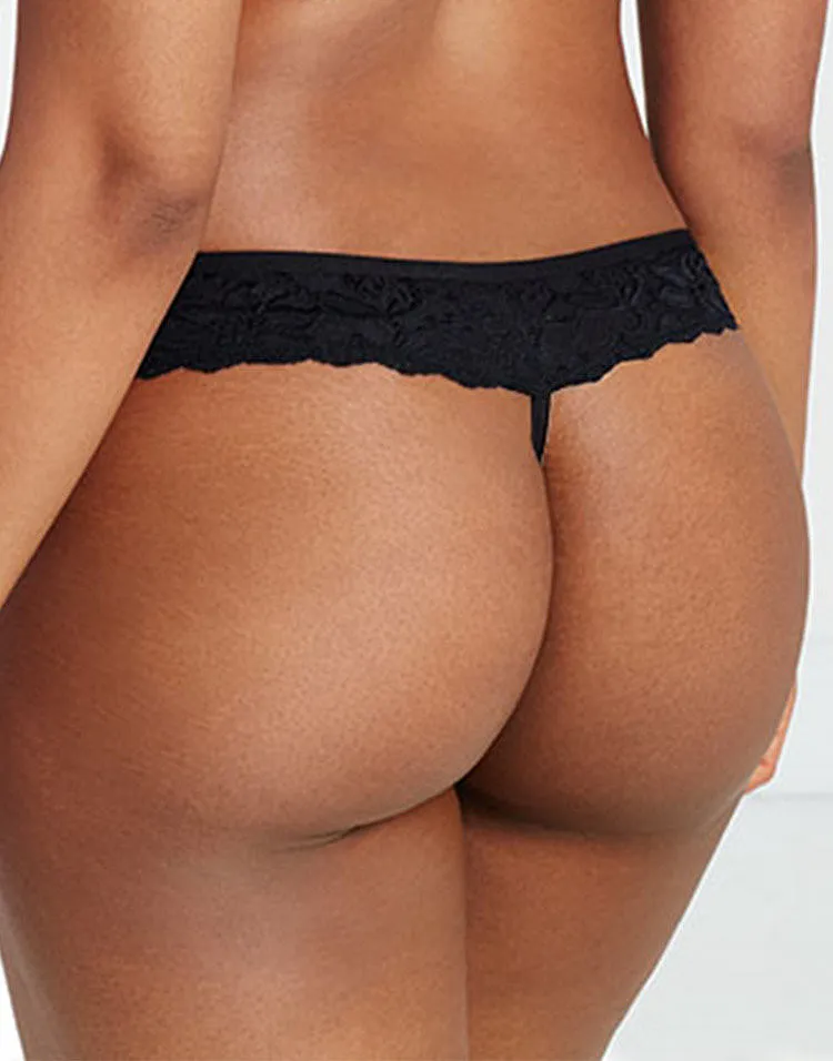 Parker Thong Black panty bundle Model 1