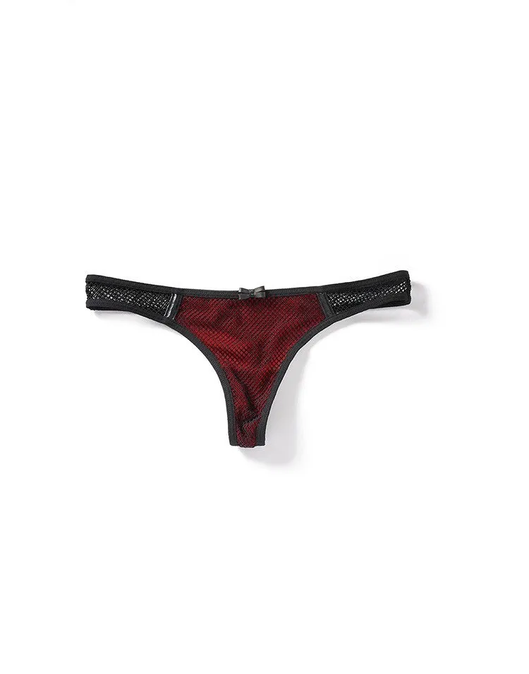 Rio Bikini Dark Red panty bundle Model 1