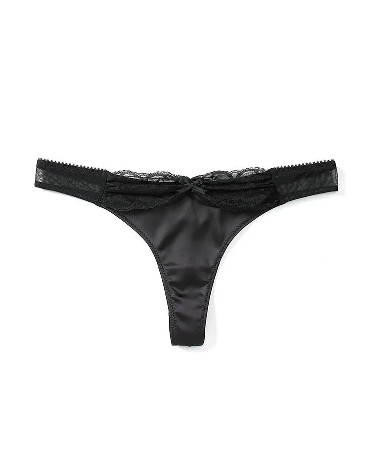 Becky Thong Black panty bundle Still 1