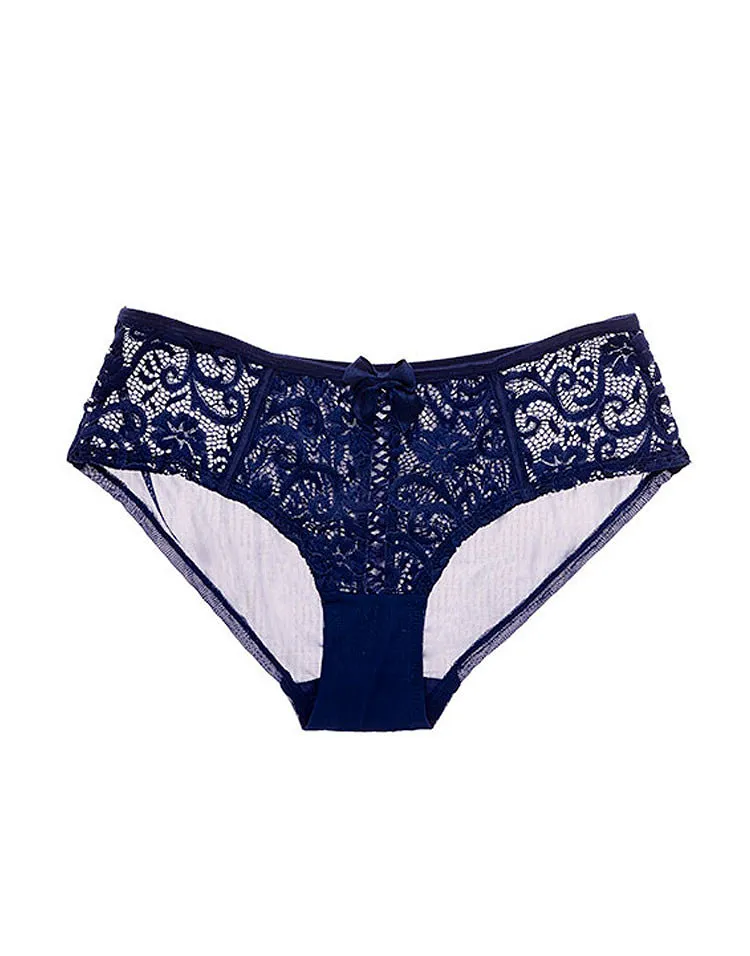 Azura Hipster Dark Blue panty bundle Model 1