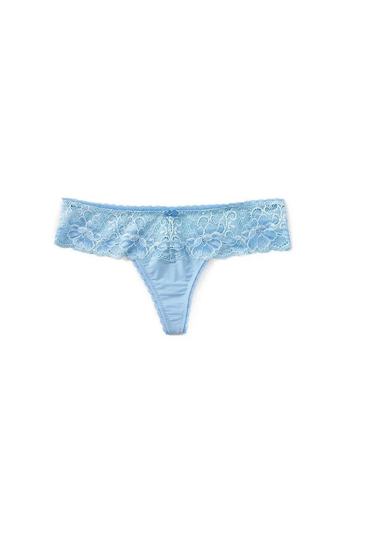 Ginni Thong Medium Blue panty bundle Still 1