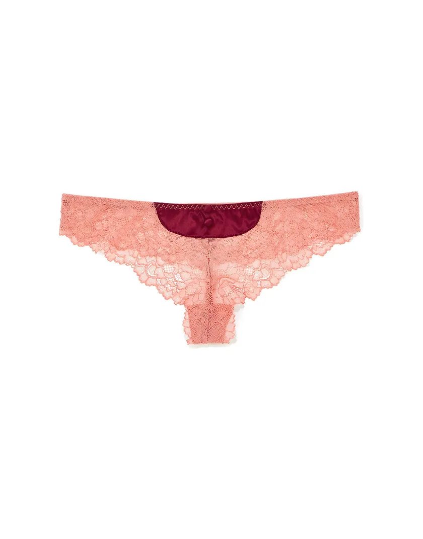 Tailor Thong Dark Red panty bundle Still 1