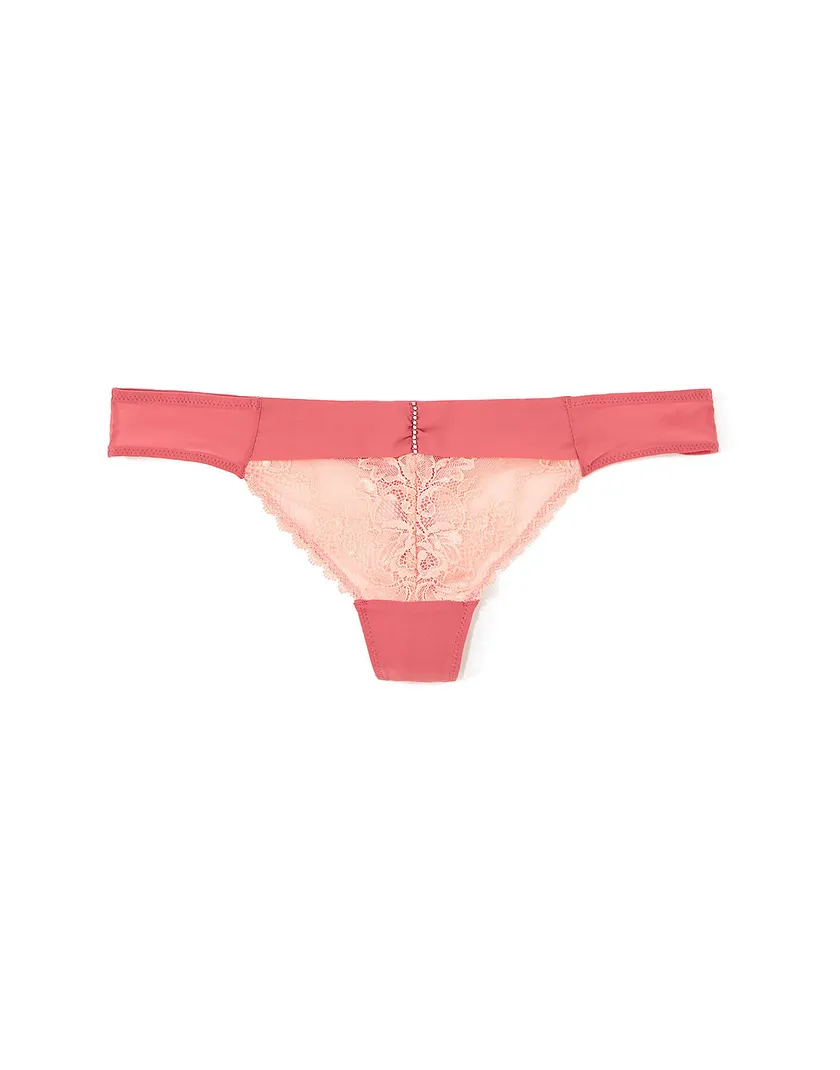 Melodina Thong Dark Pink panty bundle Still 1