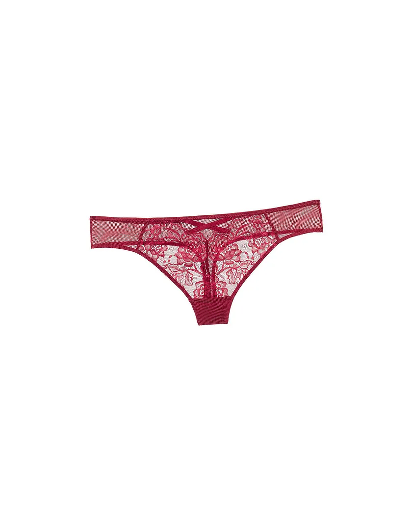 Meeni Thong Dark Red panty bundle Still 1