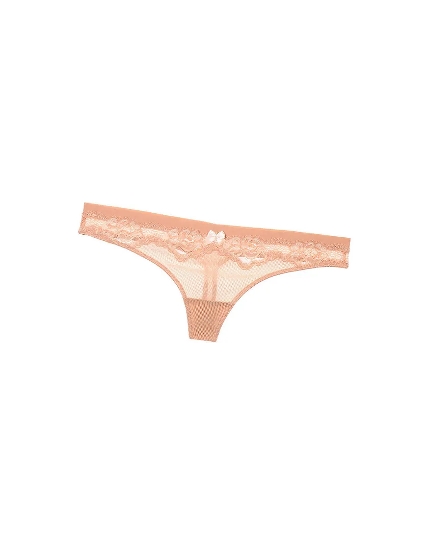 Ophira Thong Medium Beige panty bundle Still 1