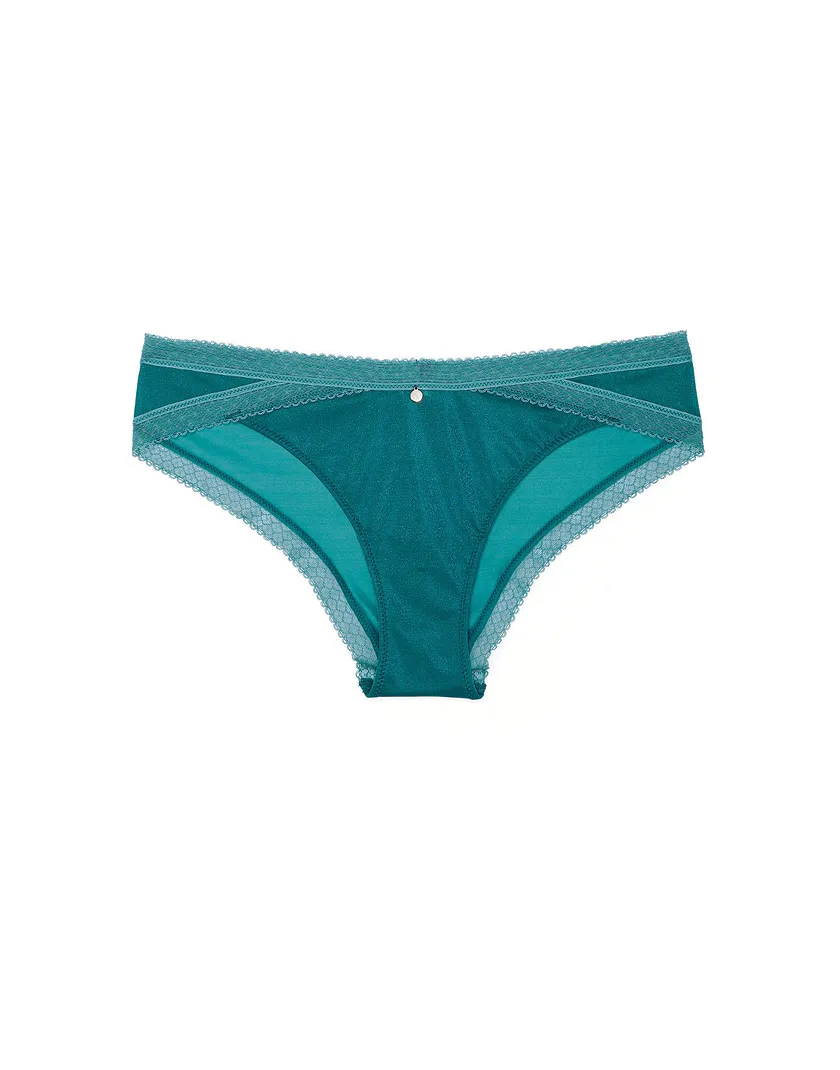 Marguerite Cheeky Dark Green panty bundle Still 1