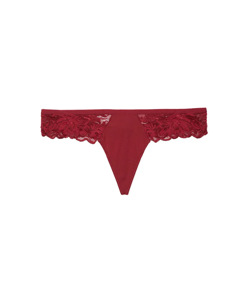 Lidija Thong Dark Red panty bundle Still 1
