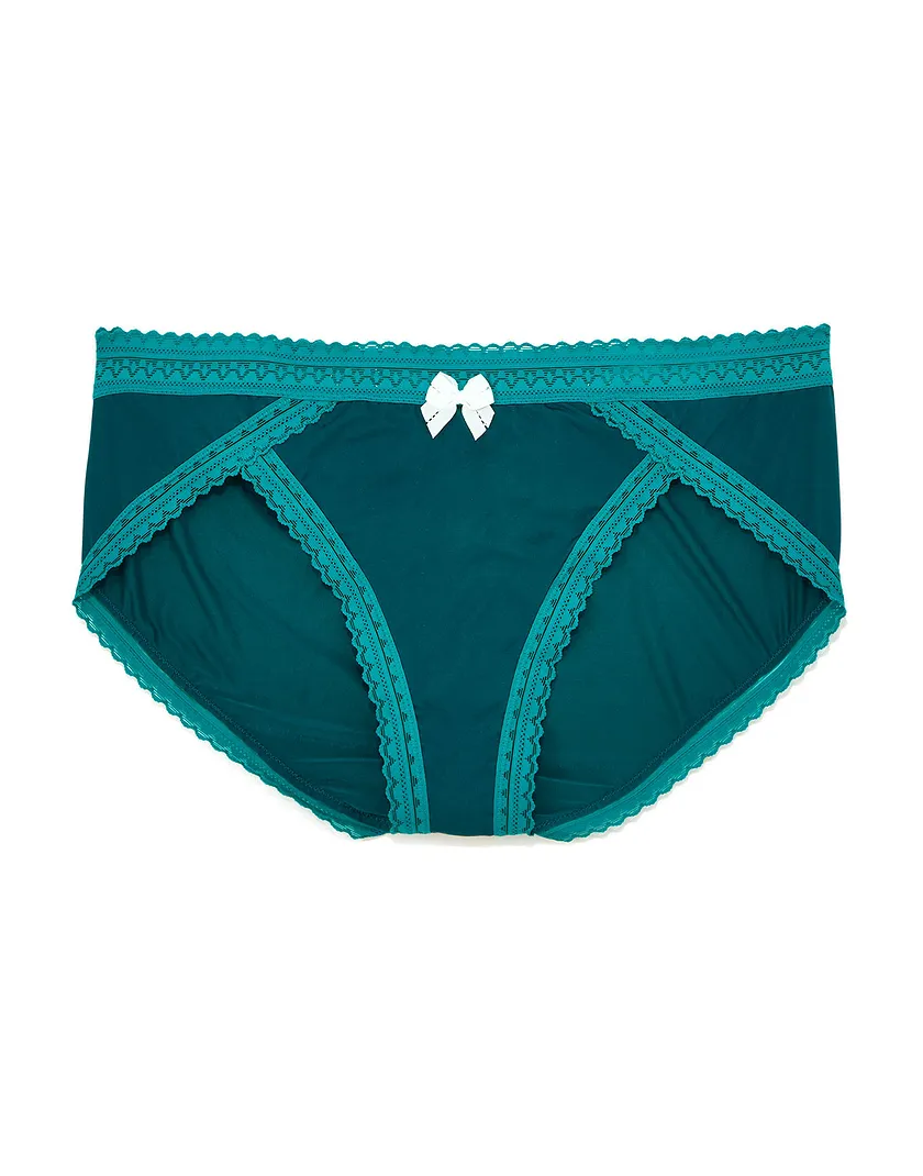 Dalilah Bikini Dark Green panty bundle Still 1