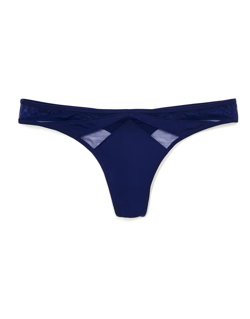 Maddeyy Thong Dark Blue panty bundle Still 1