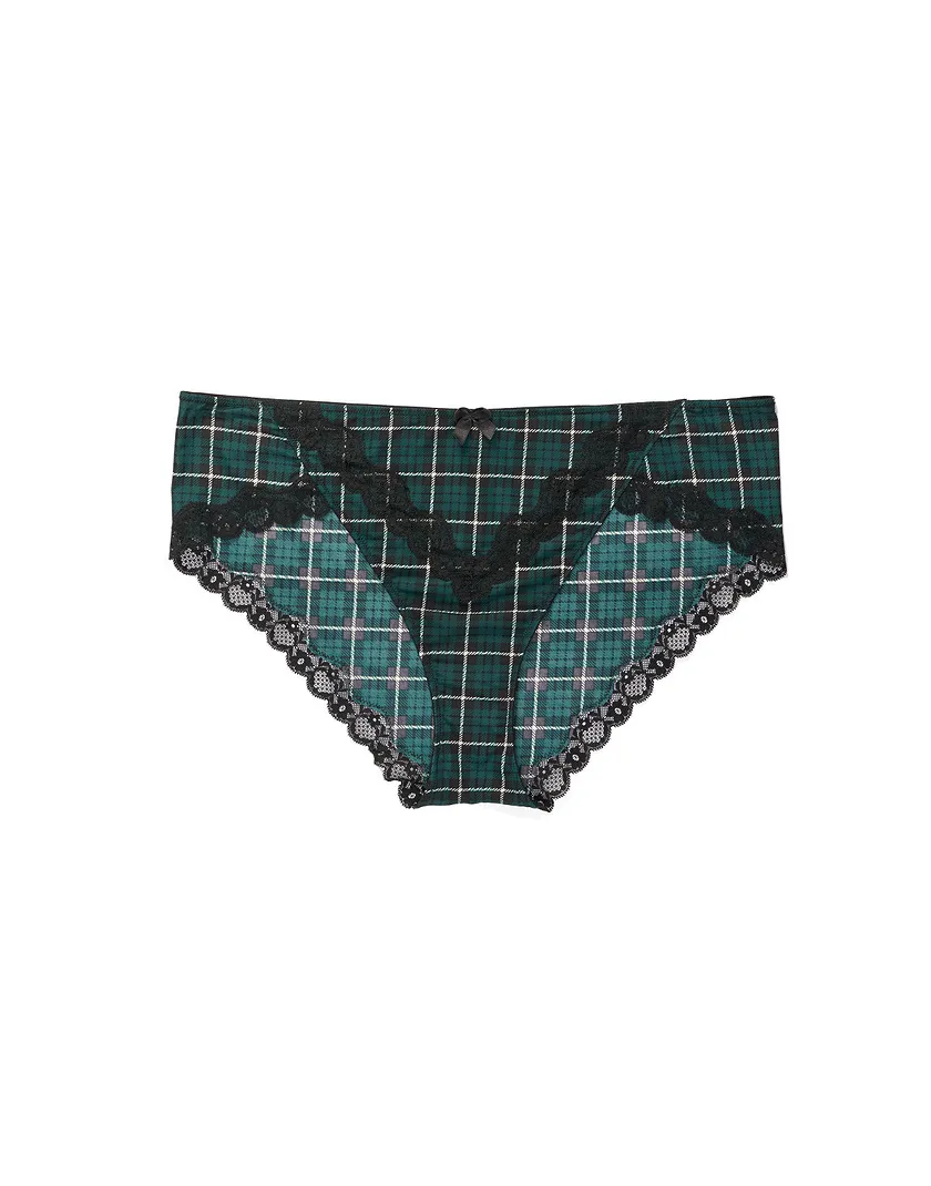 Kati Hipster Plaid Green panty bundle Still 1