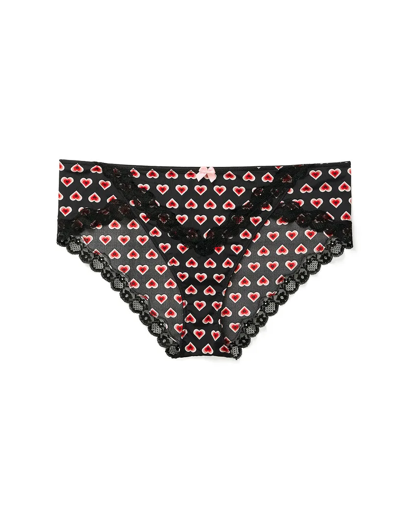 Nare Hipster Heart Black 2 panty bundle Still 1