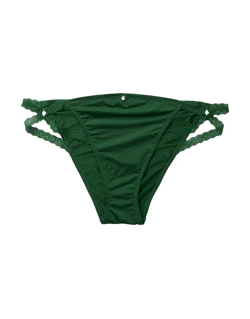 Abi Cheeky Dark Green panty bundle Still 1