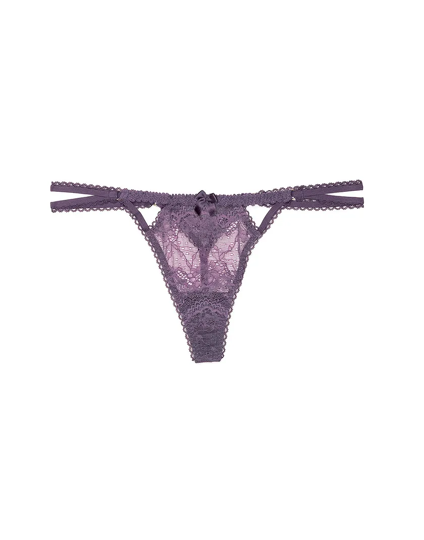 Kimmy Thong Dark Purple panty bundle Still 1