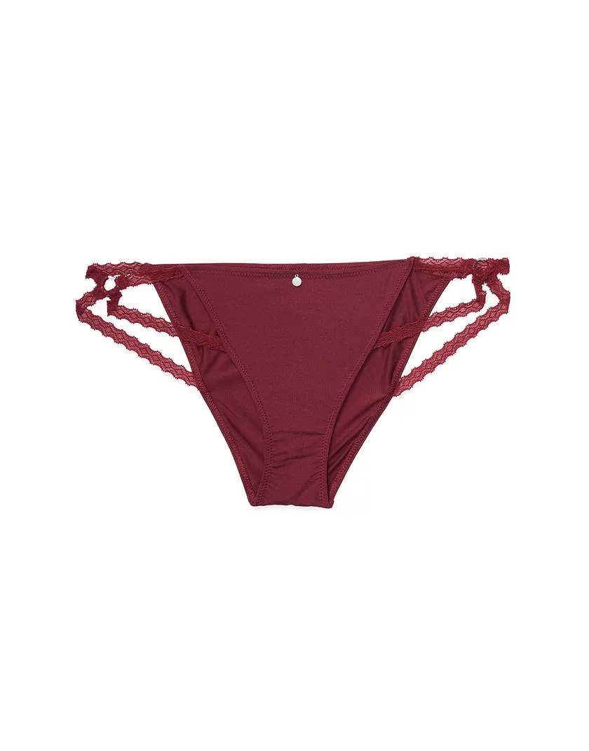 Abi Cheeky Dark Red panty bundle Still 1