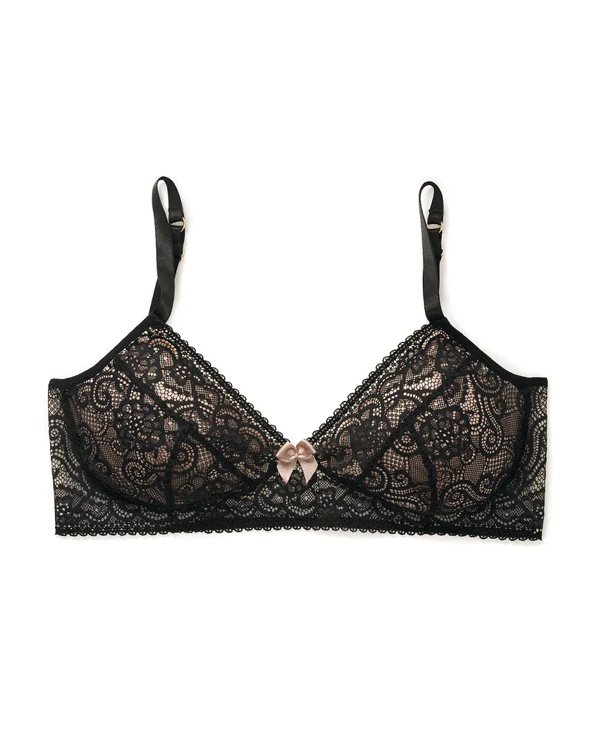 Gloria Black Lightly Lined bra bundle Still 3