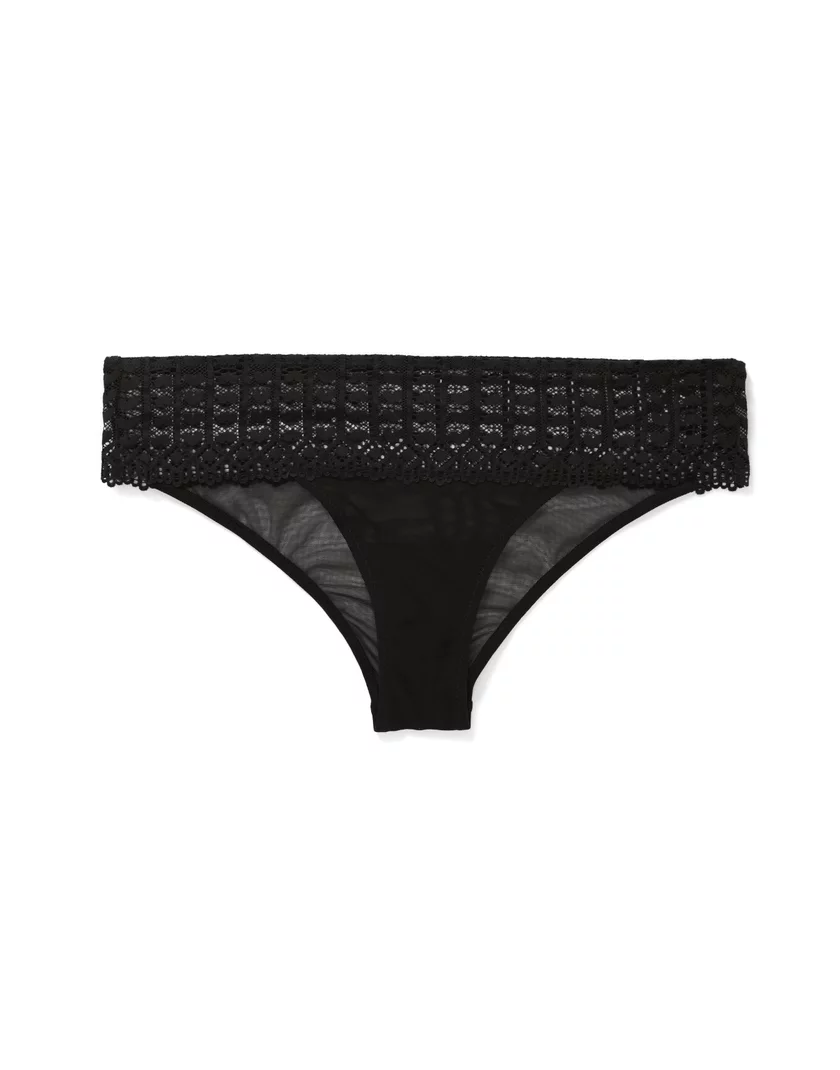 Nymphadora Cheeky Black panty bundle Model 1