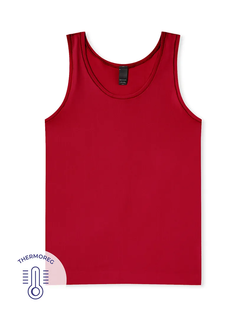 The Anytime Tank Dark Red tops bundle Still 3
