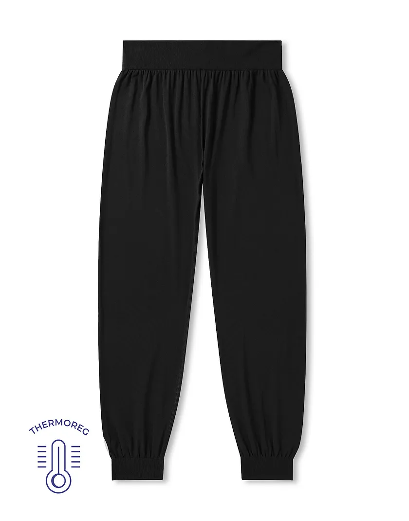 The Anywhere Jogger Black legwear bundle Still 3