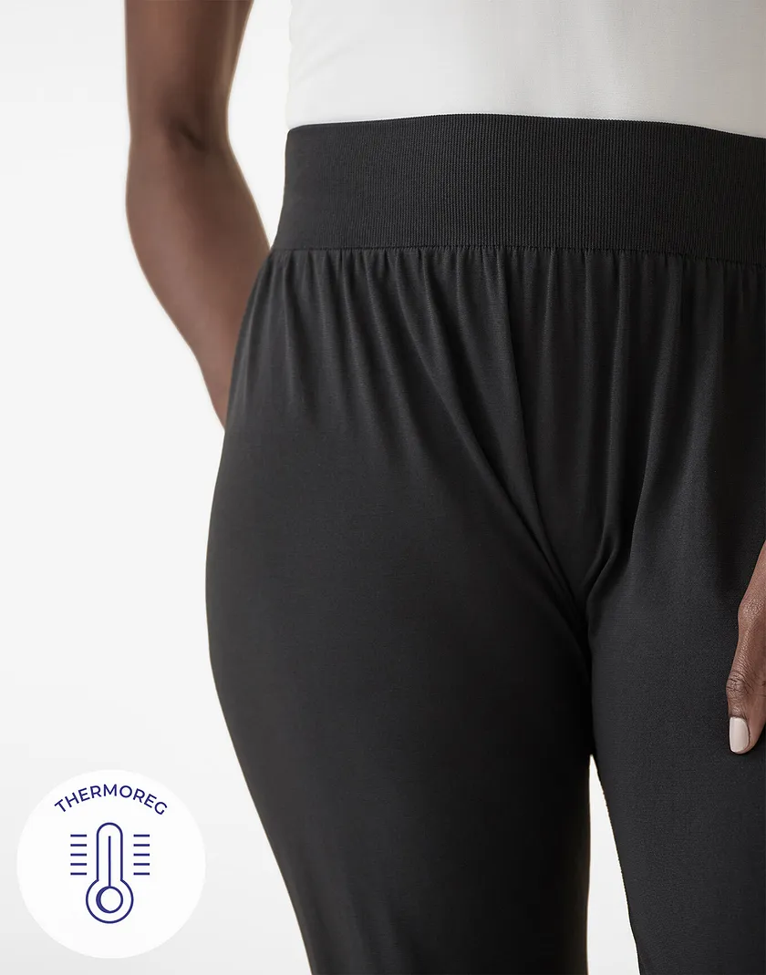 The Anywhere Jogger Black legwear bundle Model 4