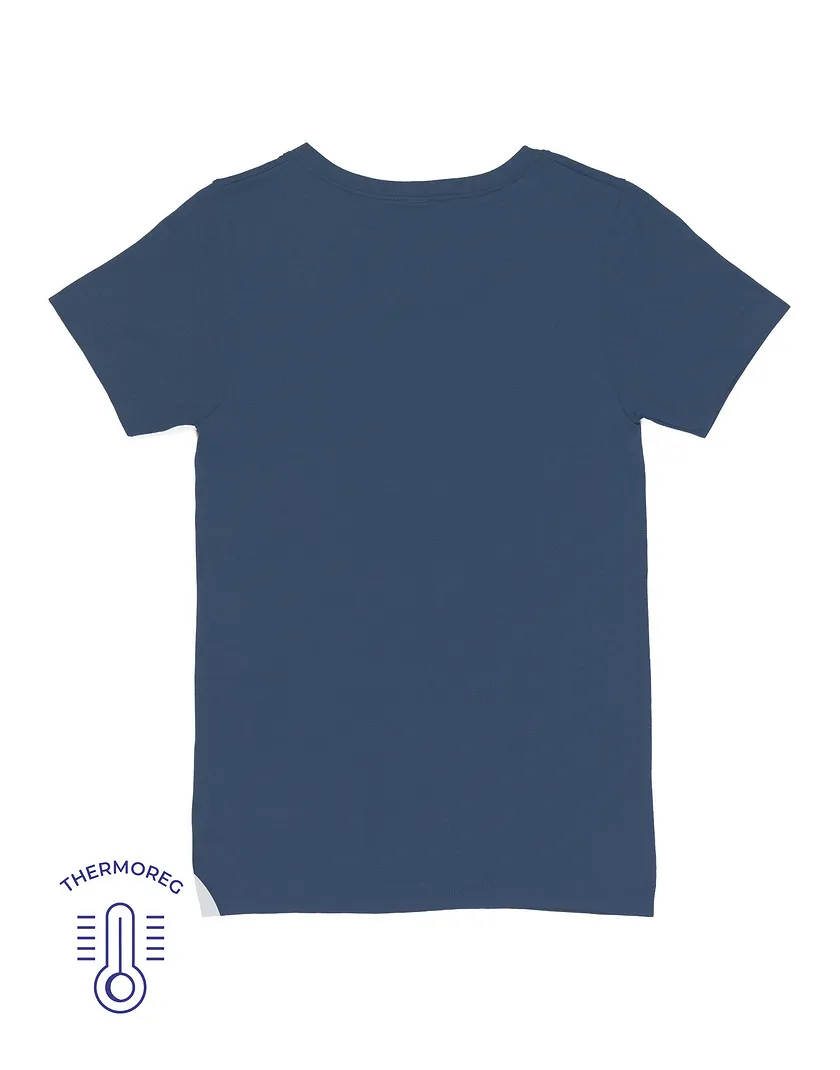 The Essential Tee Dark Blue tops bundle Still 8