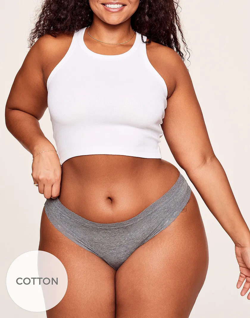 Bray Thong Gray Plus panty bundle Model 2