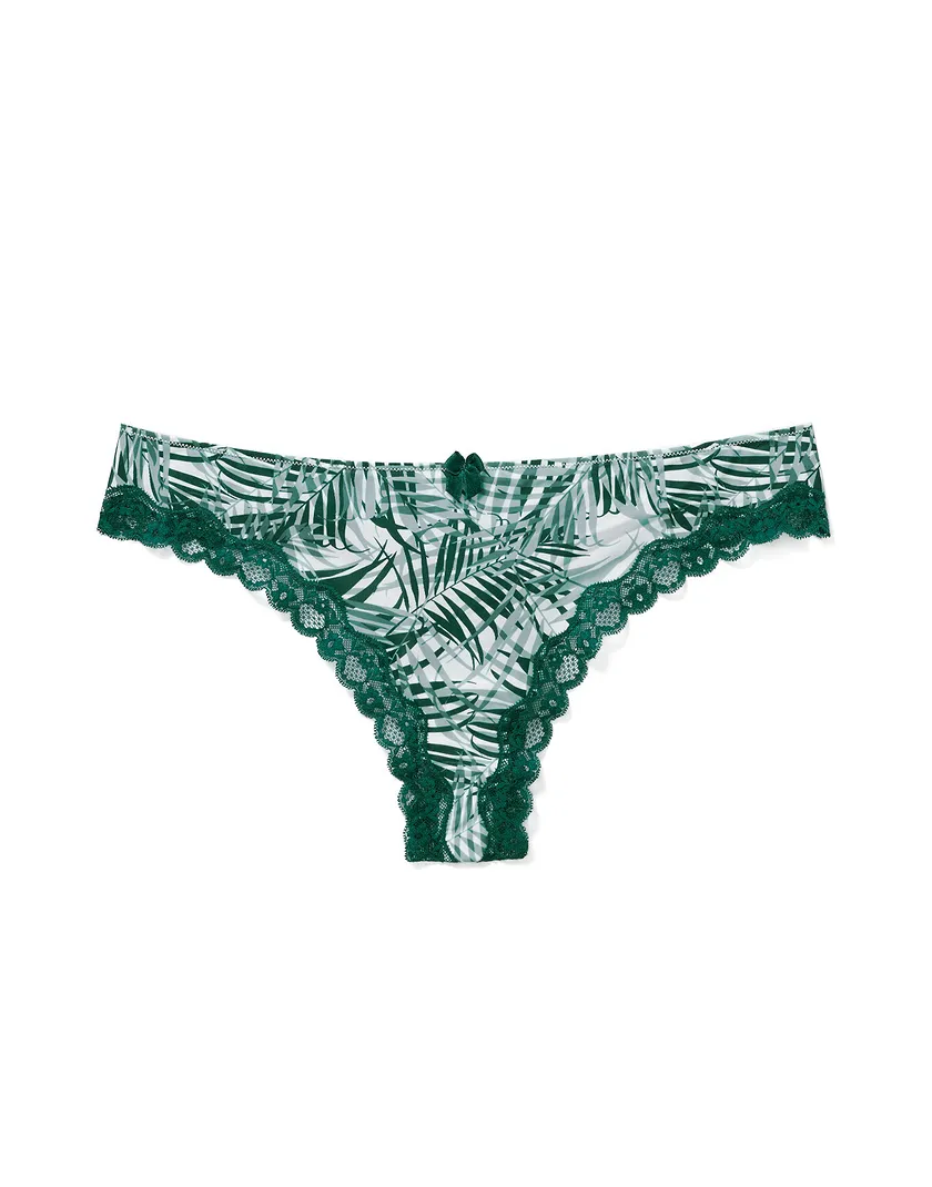 Nare Thong Tropical Green panty bundle Still 1