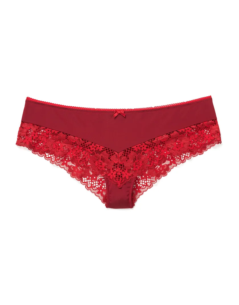 Celebrena Cheeky Dark Red panty bundle Still 1