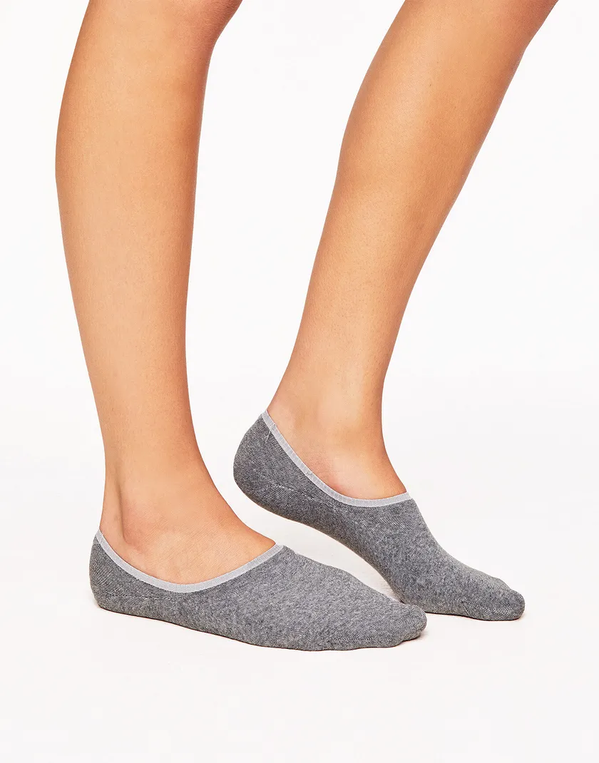 3-Pack Claire Gray legwear pack Model 1