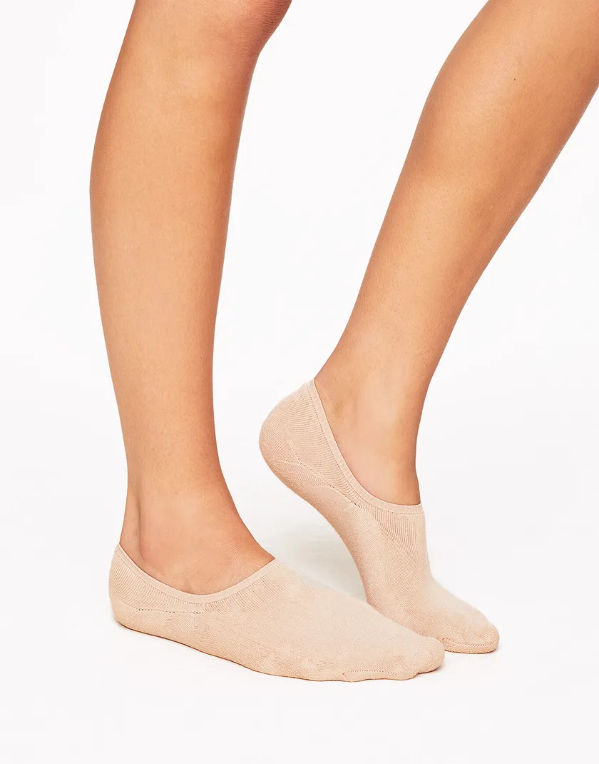 3-Pack Claire Light Beige legwear pack Model 1