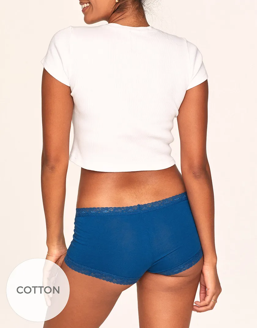 Poli Shortie Dark Blue 3 panty bundle Model 4