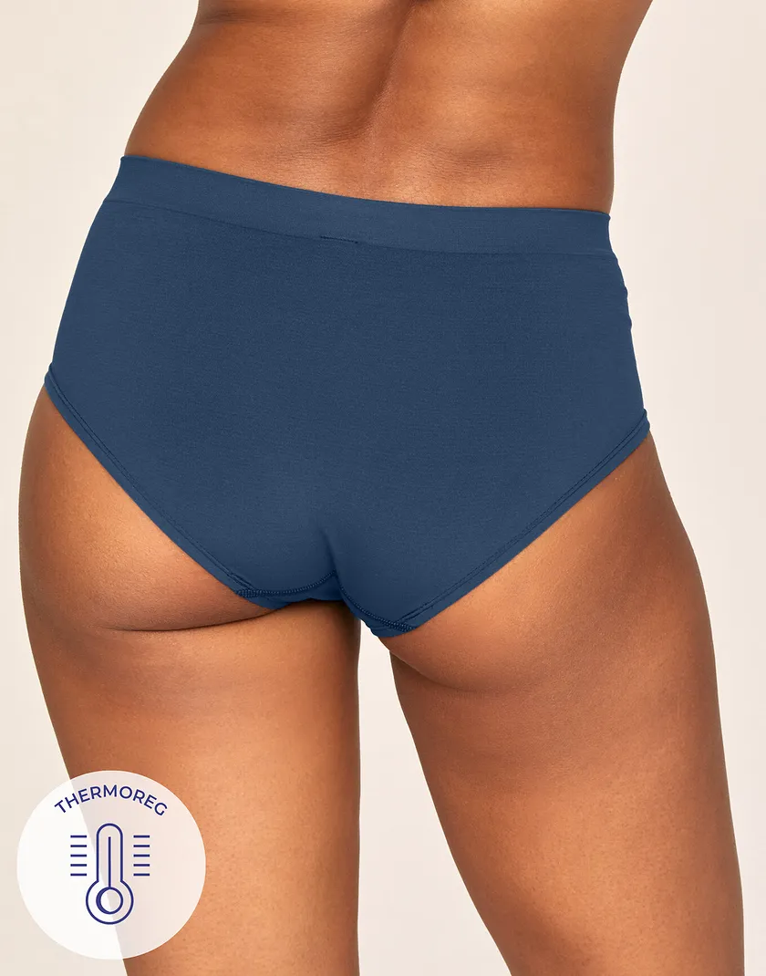 The Hipster Hipster Dark Blue panty bundle Model 2