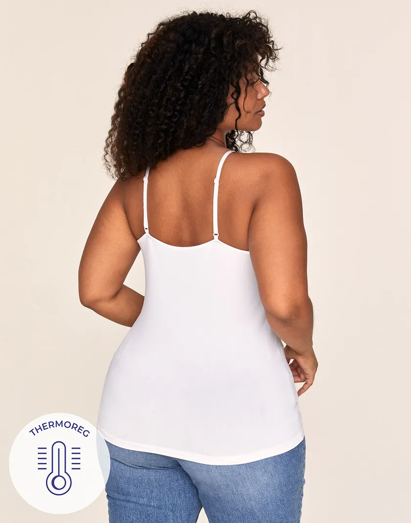 The Perfect Cami White Plus tops bundle Model 5