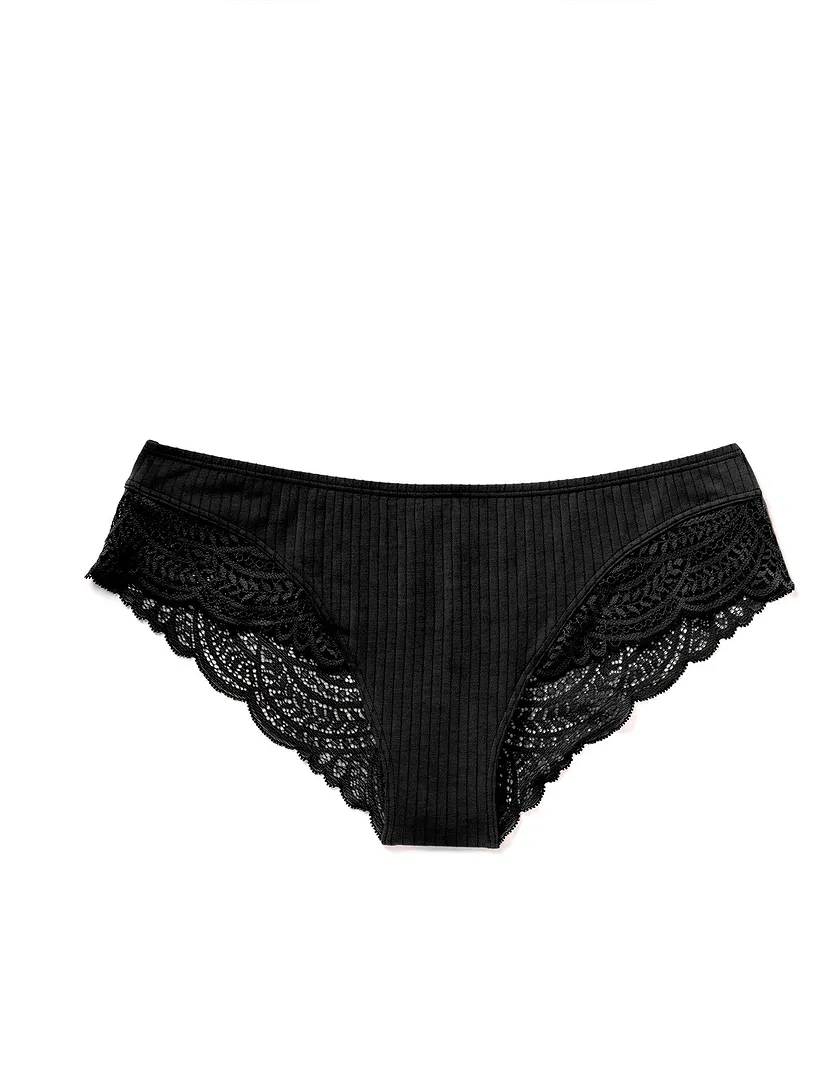 Floretta Solo Cheeky Black panty bundle Still 3