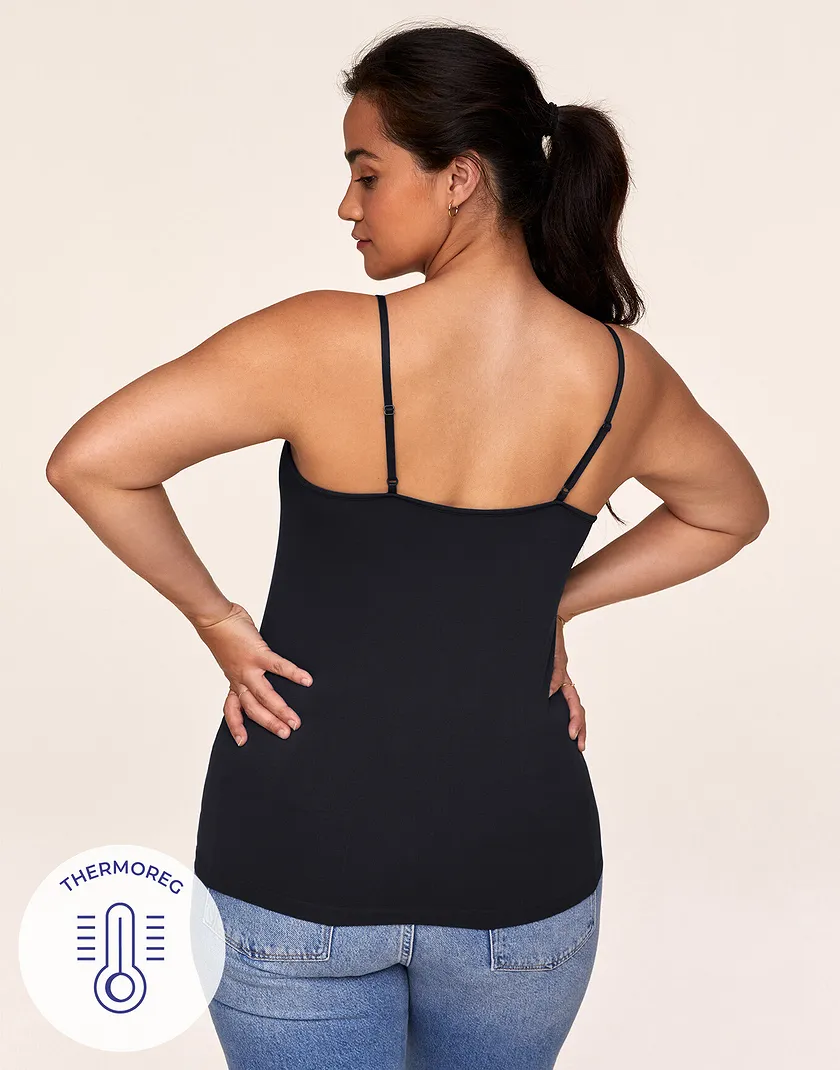The Perfect Cami Black Plus tops bundle Model 5