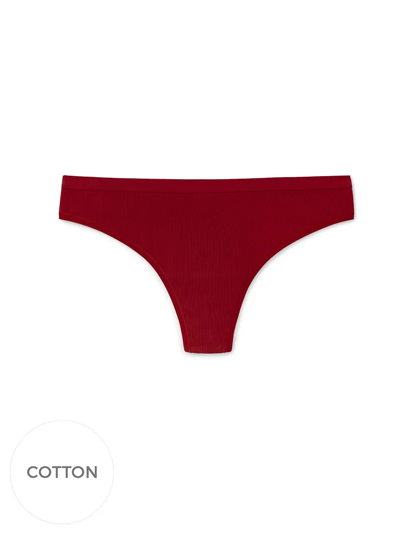 Alexandra Thong Red panty bundle Still 3