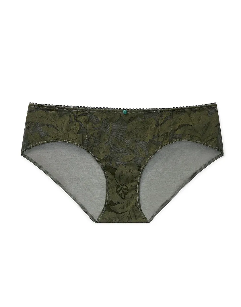 Cleo Hipster Dark Green panty bundle Still 1