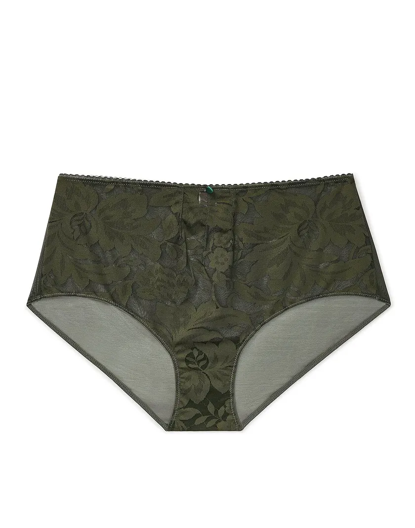 Cleo Solo High Waisted Dark Green panty bundle Still 1