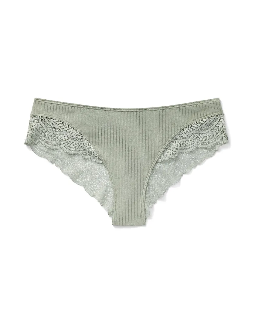 Floretta Solo Cheeky Medium Green panty bundle Still 1