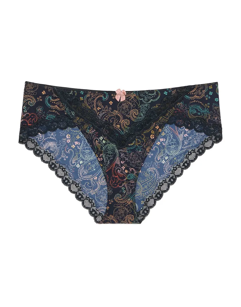 Nare Hipster Paisley Gray panty bundle Still 1