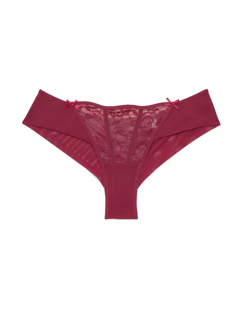 Dusana Cheeky Dark Red panty bundle Still 1