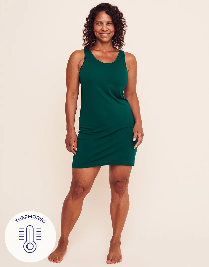 The Ultimate Sleep Tank Dark Green sleepwear bundle Model 1