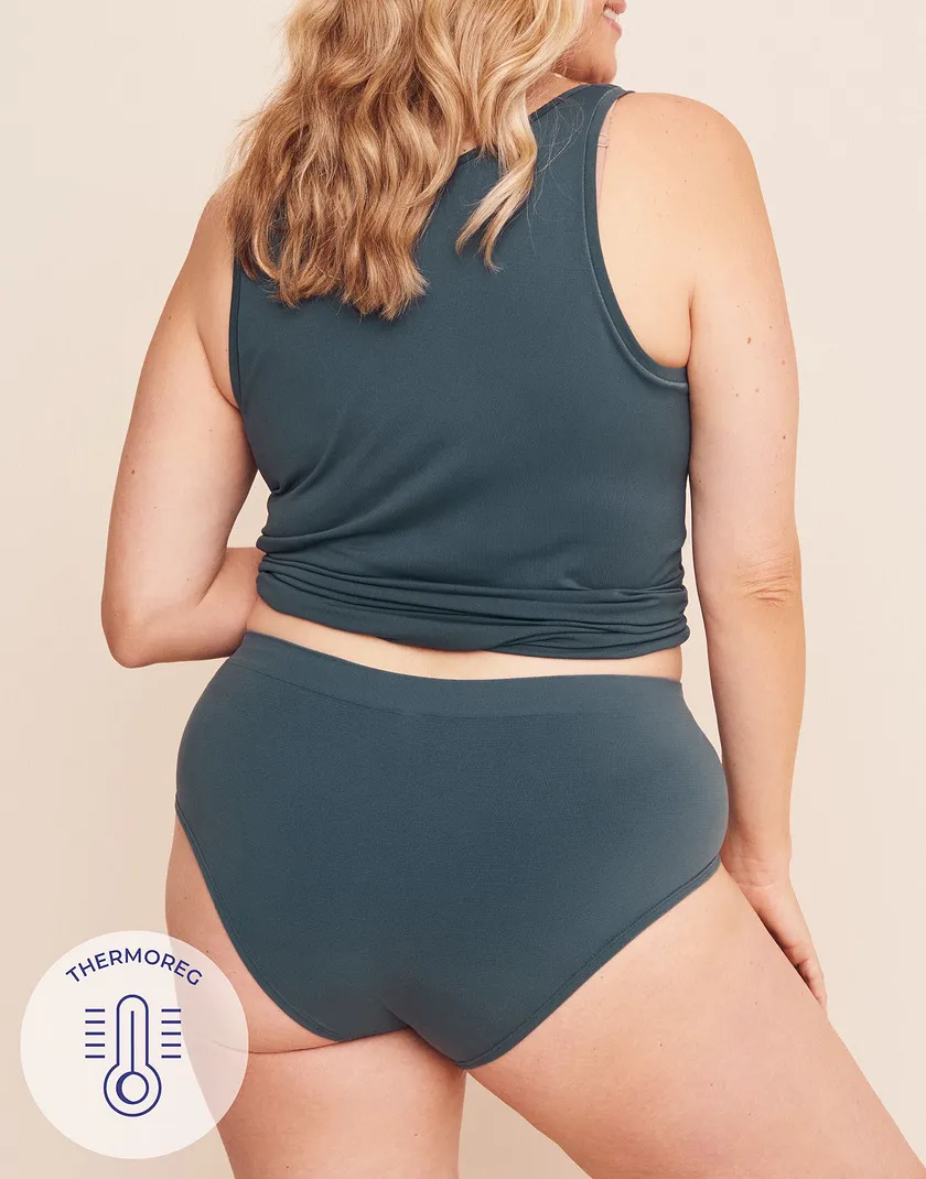 The Hipster Hipster Dark Gray Plus panty bundle Model 2