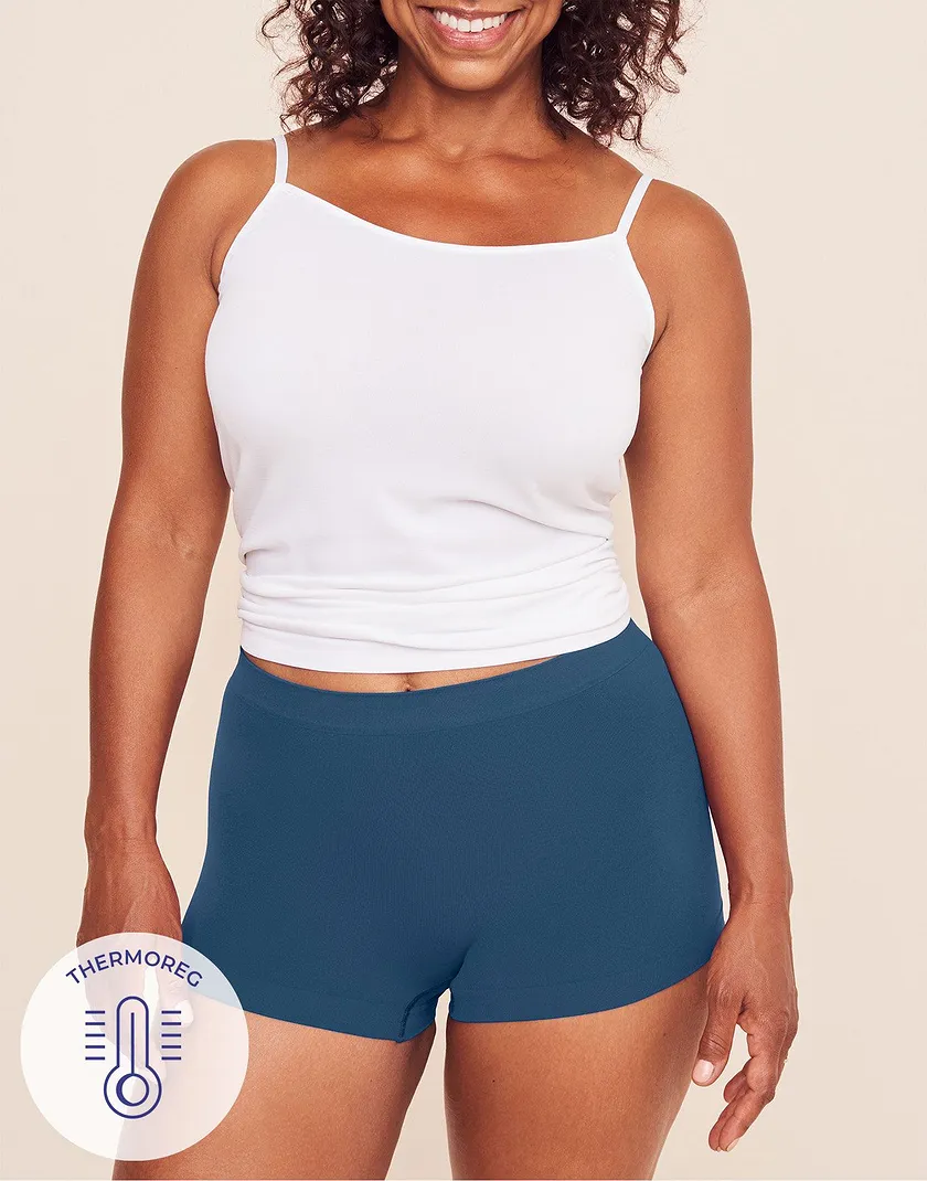 The Boy Short Boyshort Dark Blue panty bundle Model 4