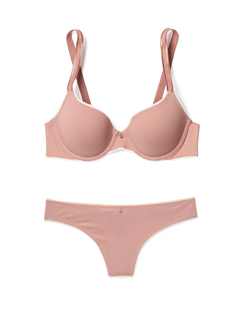 Elisandra Medium Beige 2 Lightly Lined bra bundle Still 1